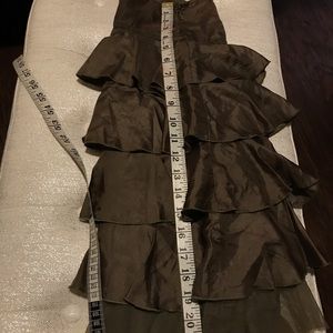 Vintage Silk Tiered Skirt